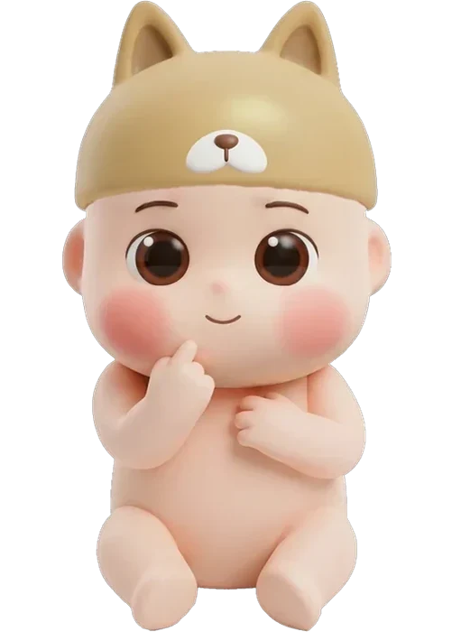 Meongtting baby version