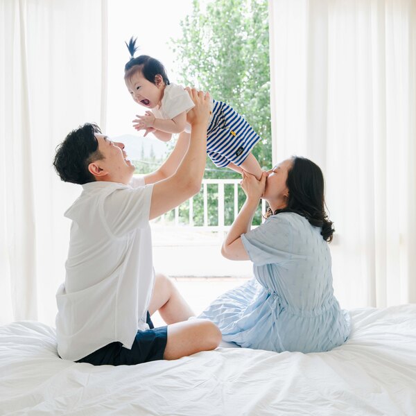 가족과 함께한 최재혁 책임프로